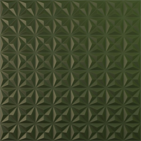 Ekena Millwork 19 5/8in. W x 19 5/8in. H Coralie EnduraWall Decorative 3D Wall Panel Covers 2.67 Sq. Ft. WP20X20CIGCG - main